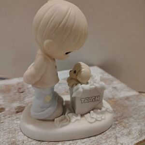 Precious Moments Figurine with Puppy